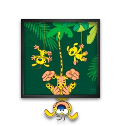 Collectible Frame Funky Frames Marsupilami, Palombie (50x50cm)