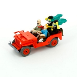 Collectible figure Tintin The Red jeep Land of Black Gold Nº1 29501 (2013)