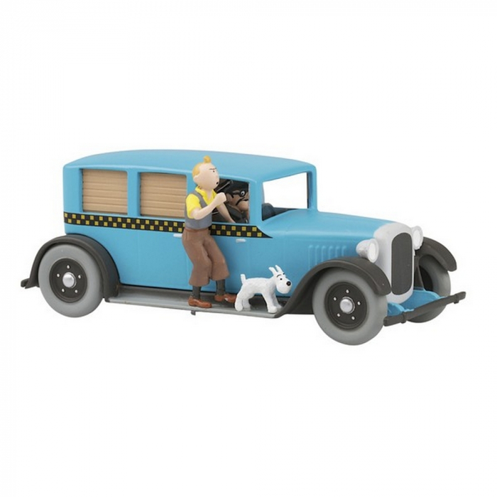 Figure Tintin The Taxi Checker 1929 Tintin in America 1/43 Nº04 25280 (2012)