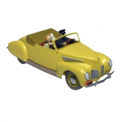 Collectible car Tintin and Haddock in the Lincoln Zephyr Nº07 29507 (2012)