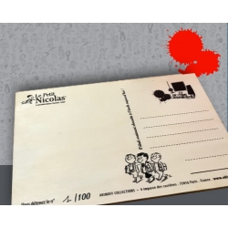 5 Collectible Wood Postcards Akimoff Little Nicholas LPN020 (2019)