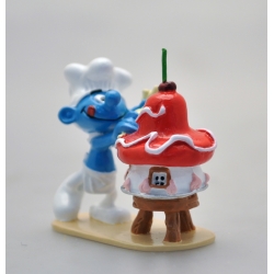 Collectible figurine Pixi The Smurfs, the Pastry Smurf 6464 (2020)
