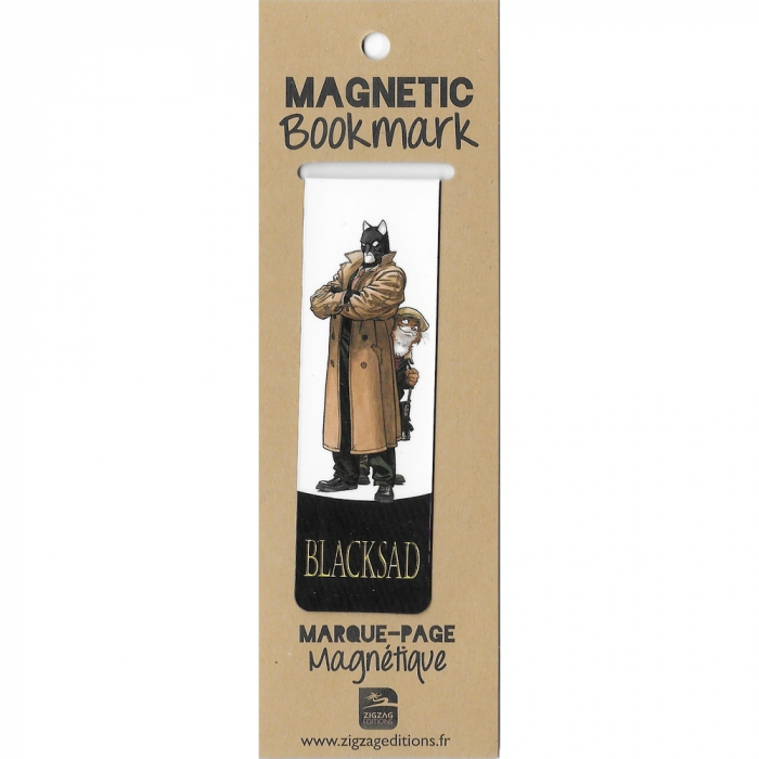 Marque-page magnétique Blacksad, John et Weekly (25x80mm)