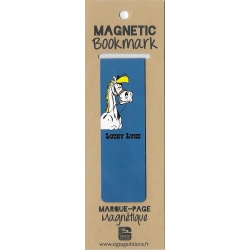Marcapáginas magnético Lucky Luke, Jolly Jumper (25x80mm)