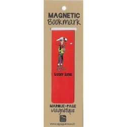Marque-page magnétique Lucky Luke prêt à tirer (25x80mm)
