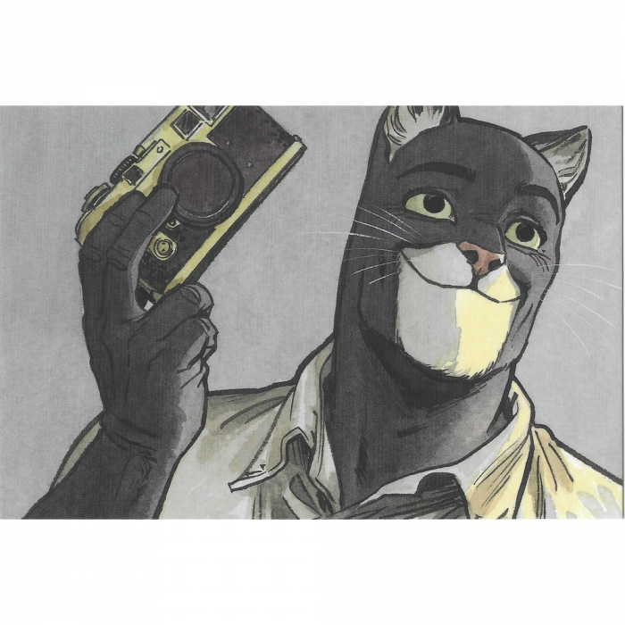 Carte postale de Blacksad, Photographe (15x10cm)