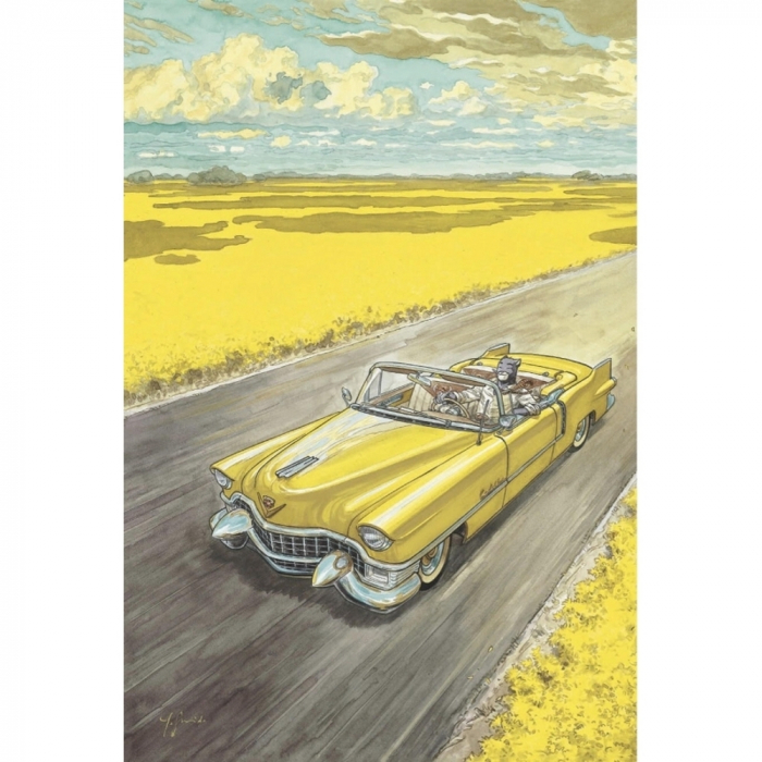 Carte postale de Blacksad, Amarillo (10x15cm)