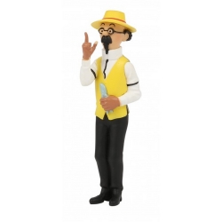 Figurine de collection Tintin Tournesol en jardinier 8cm Moulinsart 42516 (2020)