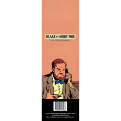 Marque-page en papier Blake et Mortimer, So British (25x80mm)
