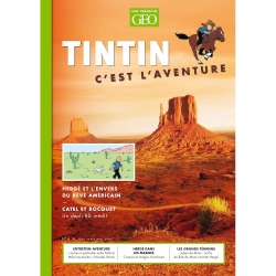 Revue GEO Edition Tintin c'est l'aventure, l'envers du rêve américain Nº4 (2020)