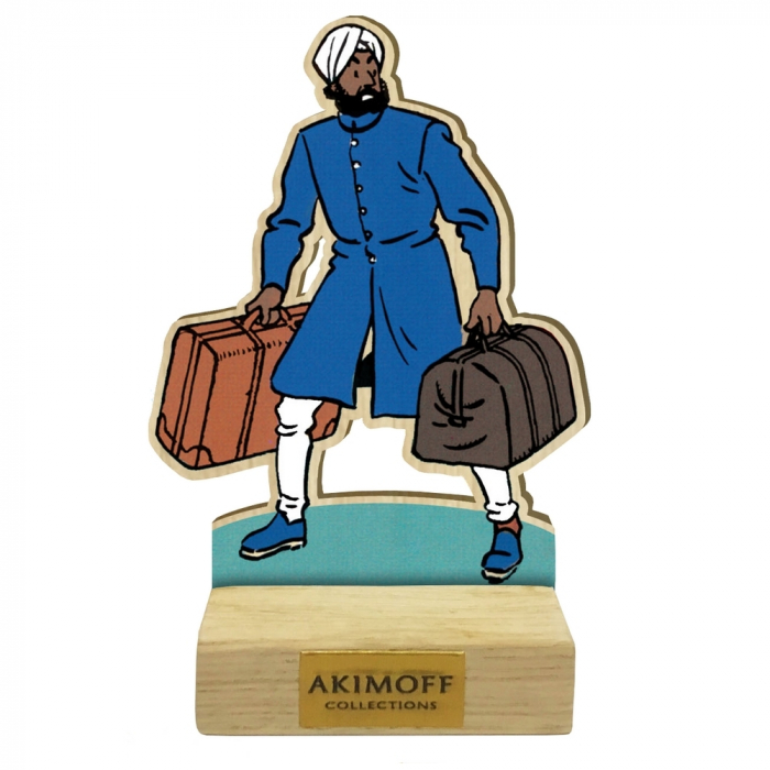 Collectible wood figurine Akimoff Blake and Mortimer, Ahmed Nasir (2020)