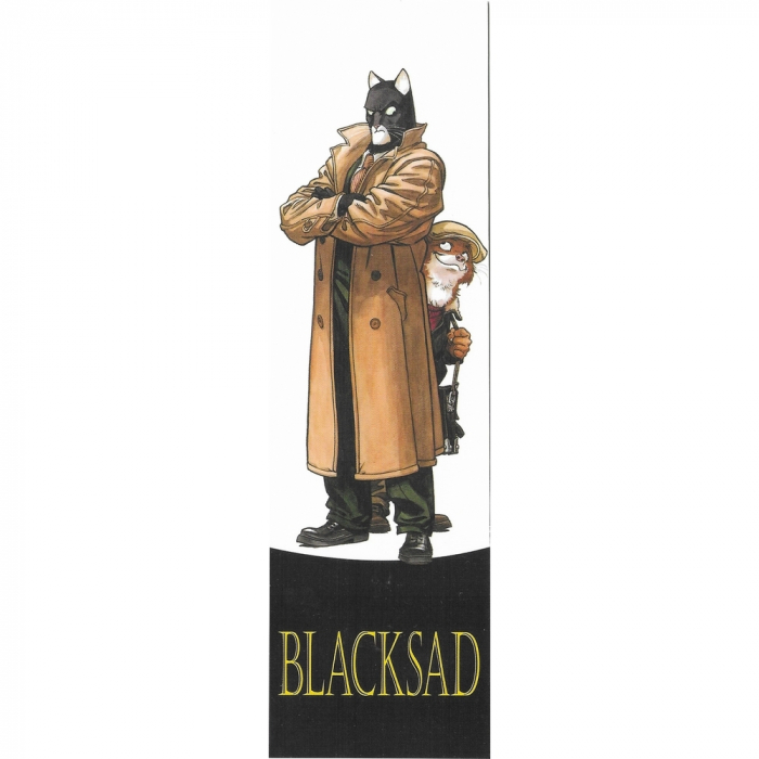 Marcapáginas de papel Blacksad, John y Weekly (50x170mm)