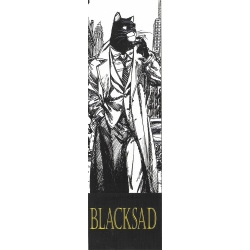 Marcapáginas de papel Blacksad, Nueva York (50x170mm)