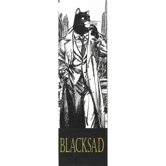 Paper Bookmark Blacksad, New York (50x170mm)
