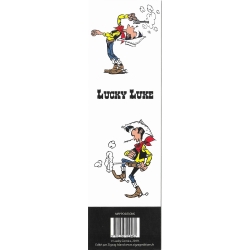 Marque-page en papier Lucky Luke, en train de tirer (50x170mm)