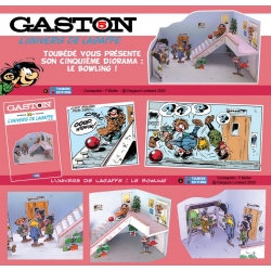 Collectible diorama Toubédé Editions Gaston Lagaffe: Bowling (2020)