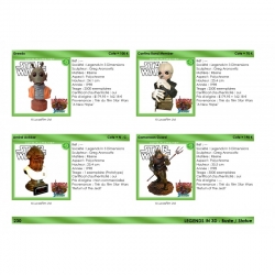 Star Wars figures catalog cac3d comics Sideshow / Attakus / Hot Toys (2020)