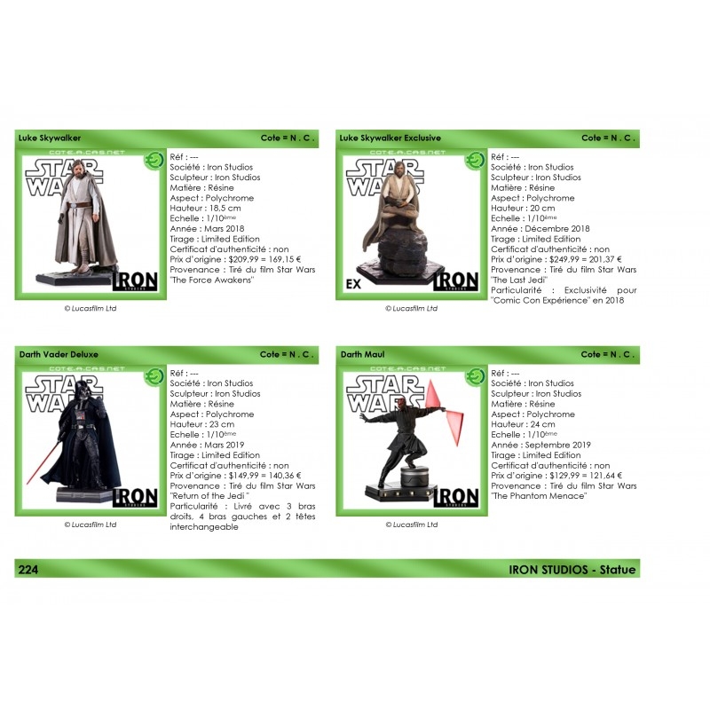Miniaturansicht 5  - Catalogue cac3d de figurines Star Wars Sideshow / Attakus / Hot Toys (2020)