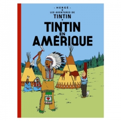 Álbum de Tintín: Tintin en Amérique Edición fac-similé colores 1976