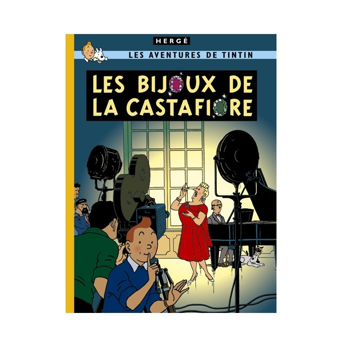 Album de Tintin: Les bijoux de la Castafiore Edition fac-similé couleurs 1963