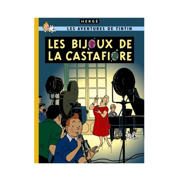 Álbum de Tintín: Les bijoux de la Castafiore Edición fac-similé colores 1963