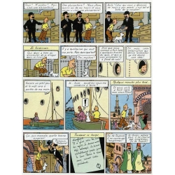 Tintin album: Les cigares du pharaon Edition fac-similé colours 1955