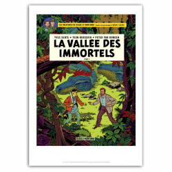Póster cartel offset Blake y Mortimer, La vallée des immortels T2 (40x60cm)