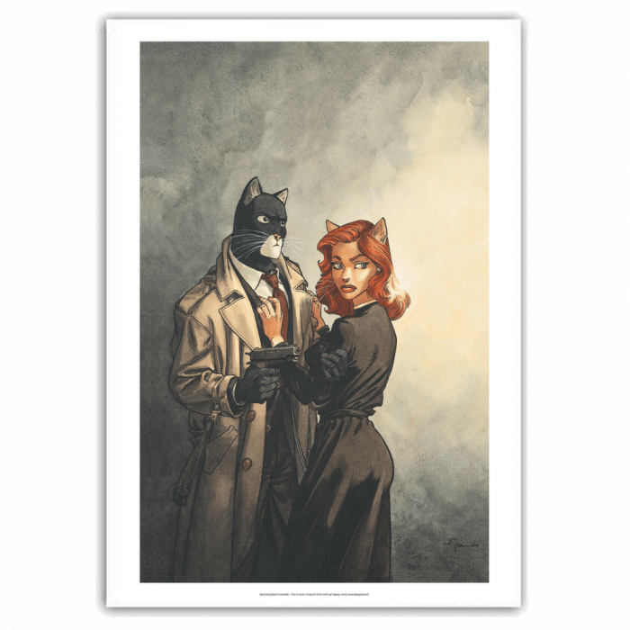 Poster offset Blacksad, John and Natalia Willford (40x60cm)
