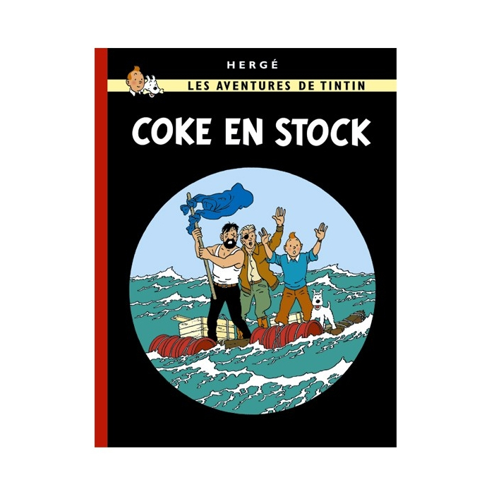 Tintin album: Coke en Stock Edition fac-similé colours 1958