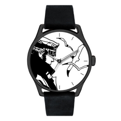 Reloj de cuero Moulinsart Ice-Watch Corto Maltés Gaviotas Classic L 82451 (2020)