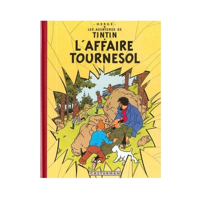 Tintin album: L'affaire Tournesol Edition fac-similé colours 1956