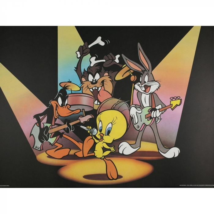 Poster Offset Warner Bros Looney Tunes, le concert (80x60cm)