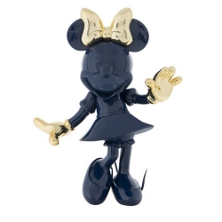 Figurine de collection Leblon-Delienne Disney Minnie Mouse Welcome (Bleu-Doré)