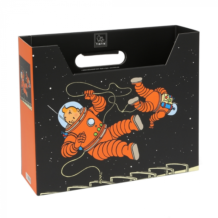 A4 Tintin File Box The Adventures of Tintin on the Moon (54379)