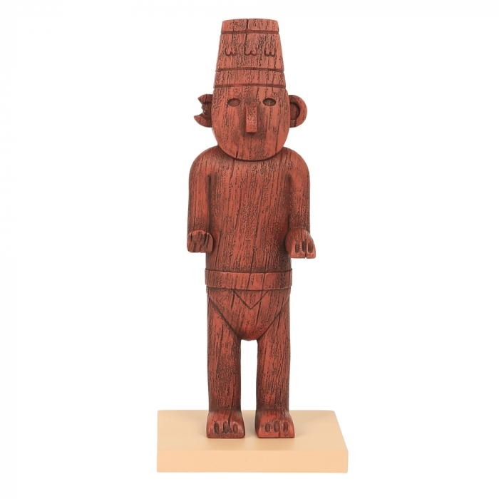 Collectible figurine Moulinsart Tintin, The Fetish Arumbaya (2020)