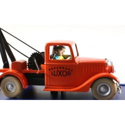 Coche de colección Tintín: Remolque Luxor y coche accidentado Nº23/24 (2003)