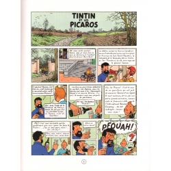Album de Tintin: Tintin et les Picaros Edition fac-similé couleurs 1976