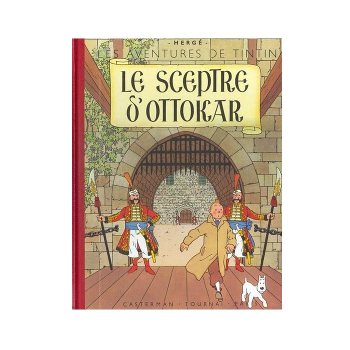 Tintin album: Le sceptre d'Ottokar Edition fac-similé colours 1947