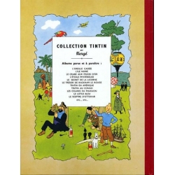 Album de Tintin: Le sceptre d'Ottokar Edition fac-similé couleurs 1947