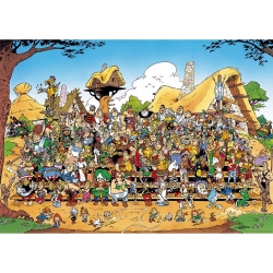 Puzzle de colección Ravensburger Astérix, la foto de familia (70x50cm)