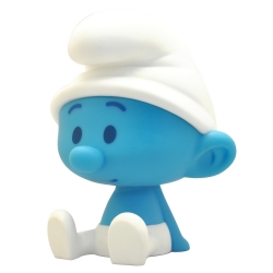 Hucha figura de colección Los Pitufos Chibi Plastoy, el Pitufo 80098 (2020)