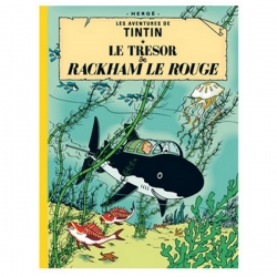 Álbum de Tintín: Le trésor de Rackham le Rouge Edición fac-similé colores 1944
