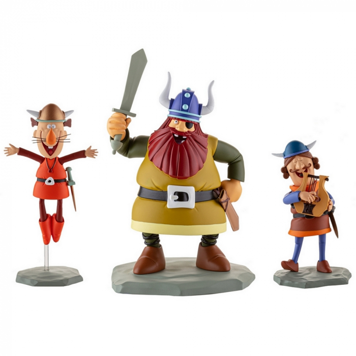 Collectible figurines LMZ Vicky the Viking: Halvar, Gorm and Hulme Nº2 (2020)
