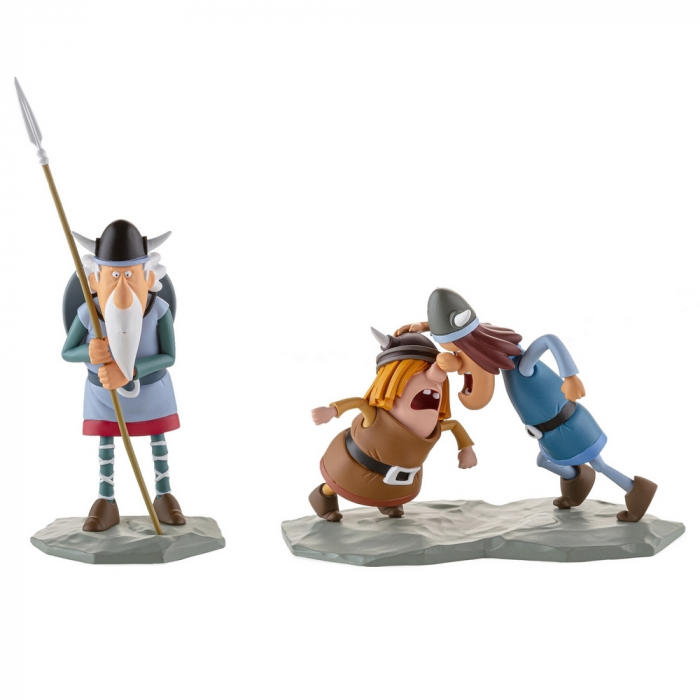 Figurines de collection LMZ Wickie le Viking: Urobe, Snorre et Tjure Nº3 (2020)