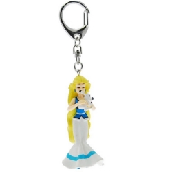 Llavero figura Plastoy Astérix Falbala con Ideafix 60387 (2015)