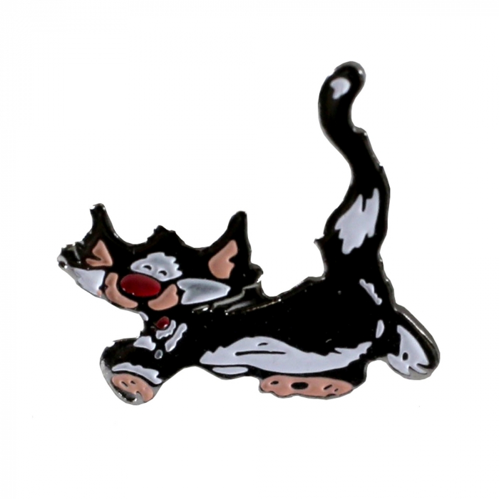 Collectible Pin S Gaston Lagaffe The Cat Dalix 91 Addik