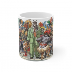 Ceramic mug Blacksad (Carnival)