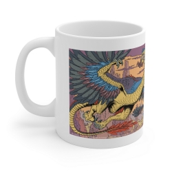 Ceramic mug Blake and Mortimer (Valley of the Immortals T2, the Dragon)