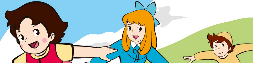 Figurines de dessin animé Heidi, fille des Alpes