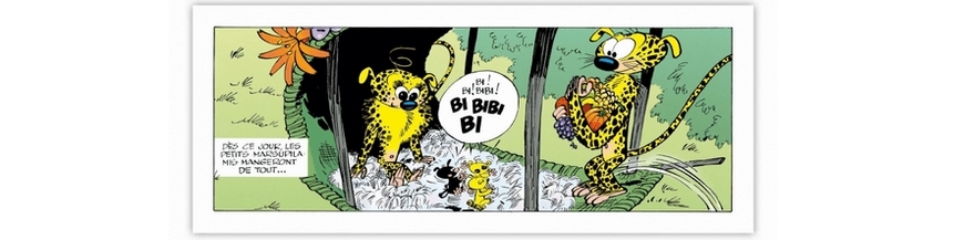 Marsupilami Comics figurines